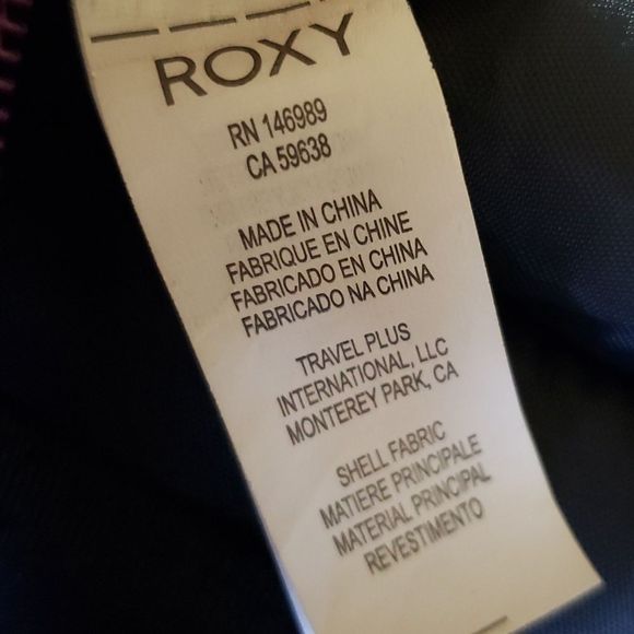 ROXY Pink Travel Plus Beach School Casual Computer Arm Bag Tote - Picture 9 of 10